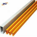 FRP GRP Fiberglass Arembroved Plating Plater Vertangular Tube